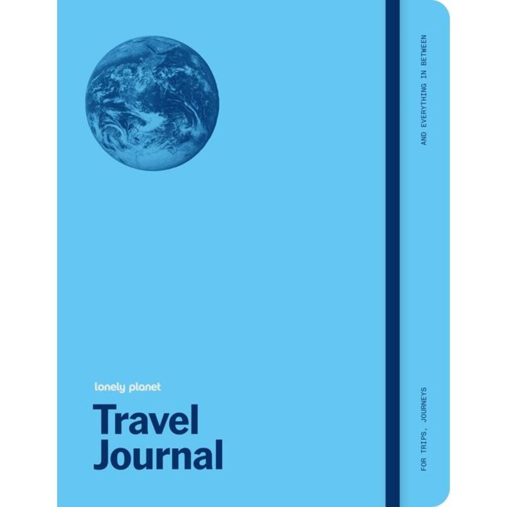 Lonely Planet's Travel Journal: Blue: Record Precious Moments Writing Prompts, S